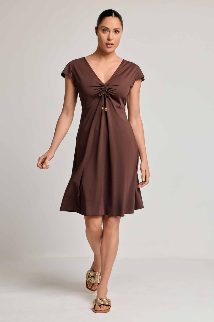 Taylor Brown Dress for Women by David – Moda Mare Positano