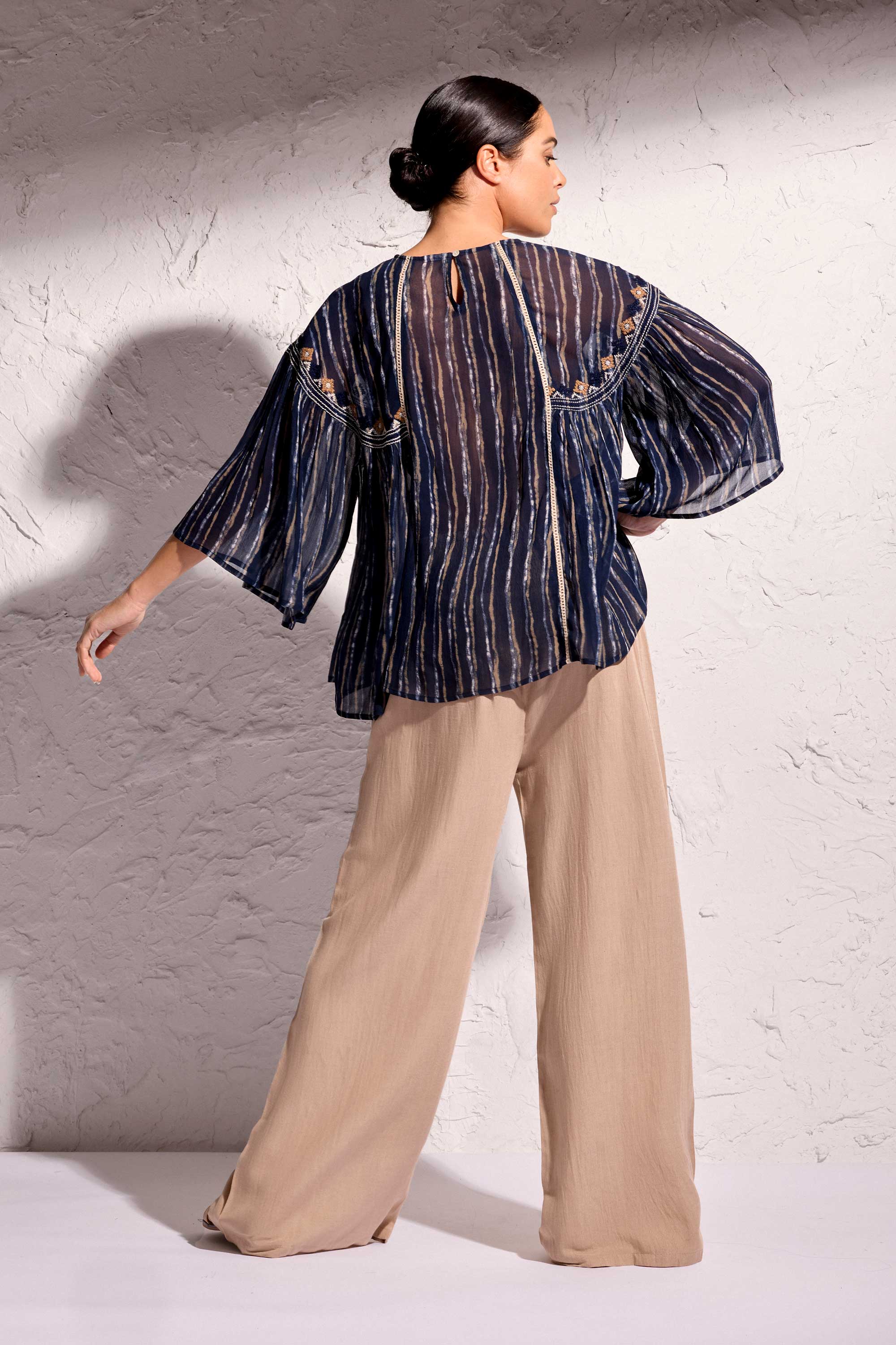 PANTALONI IN LINO GIOIA