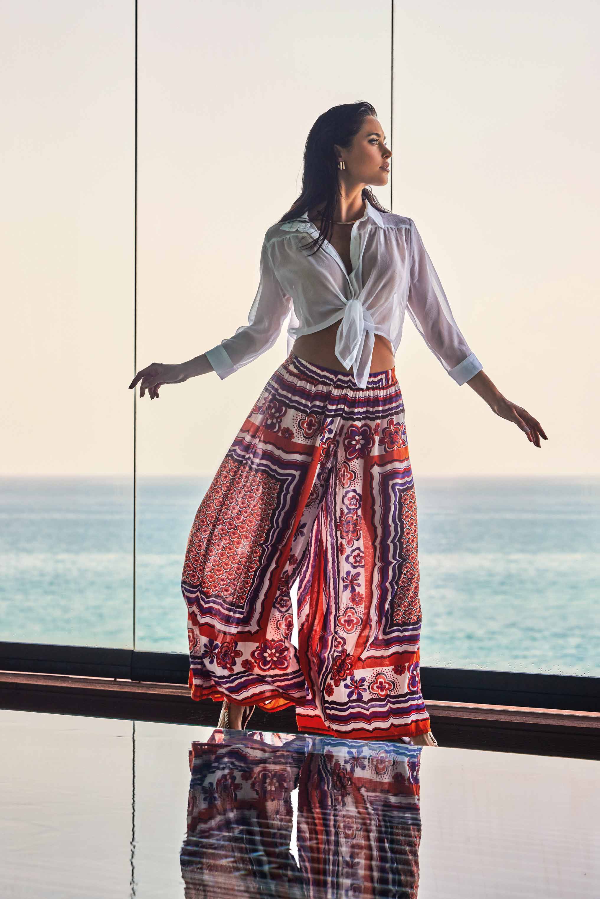 CAMICIA TRASPARENTE AMBER