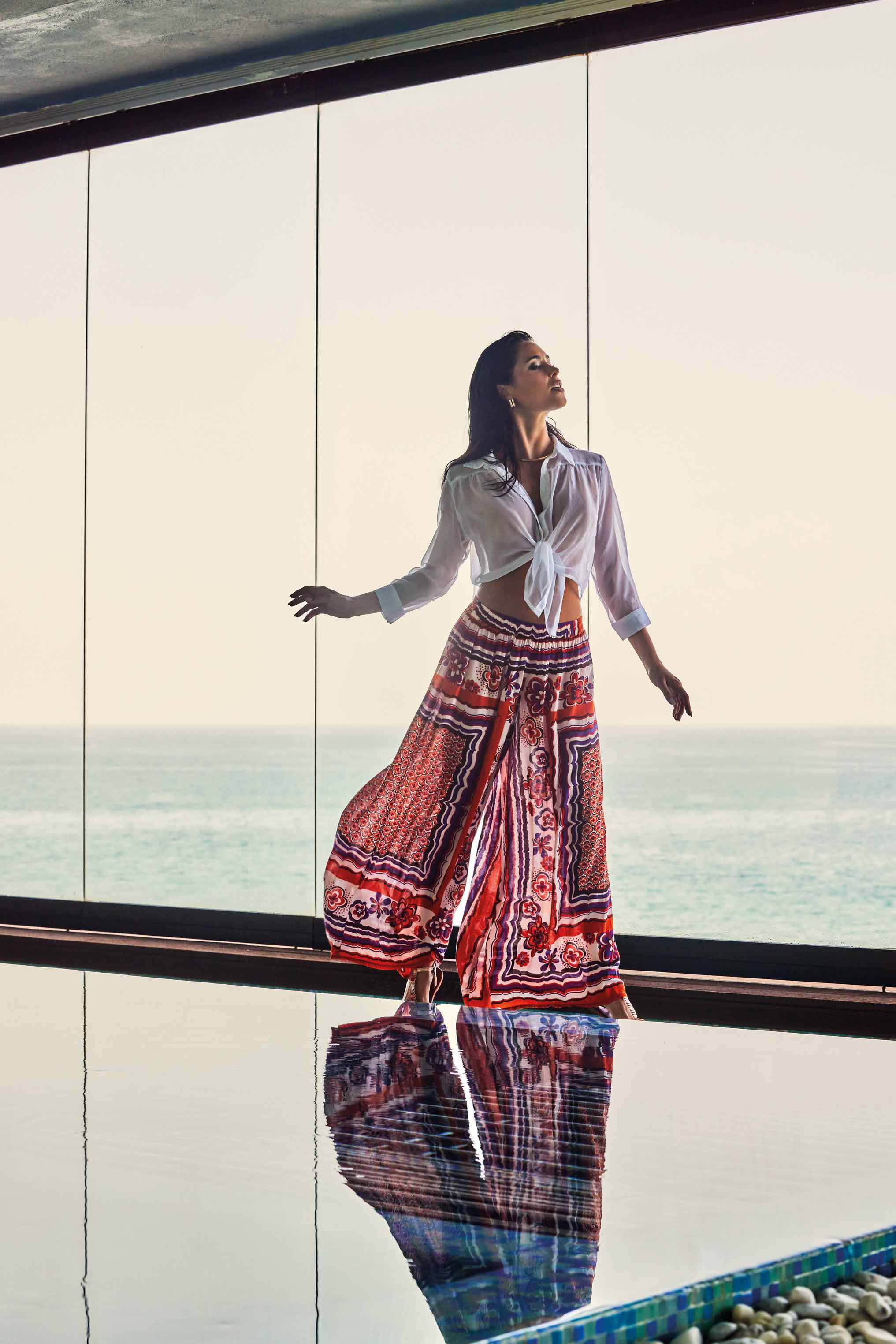 CAMICIA TRASPARENTE AMBER