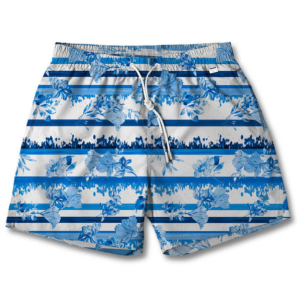 BLUE QUARTZ BOXER SWIMWEAR