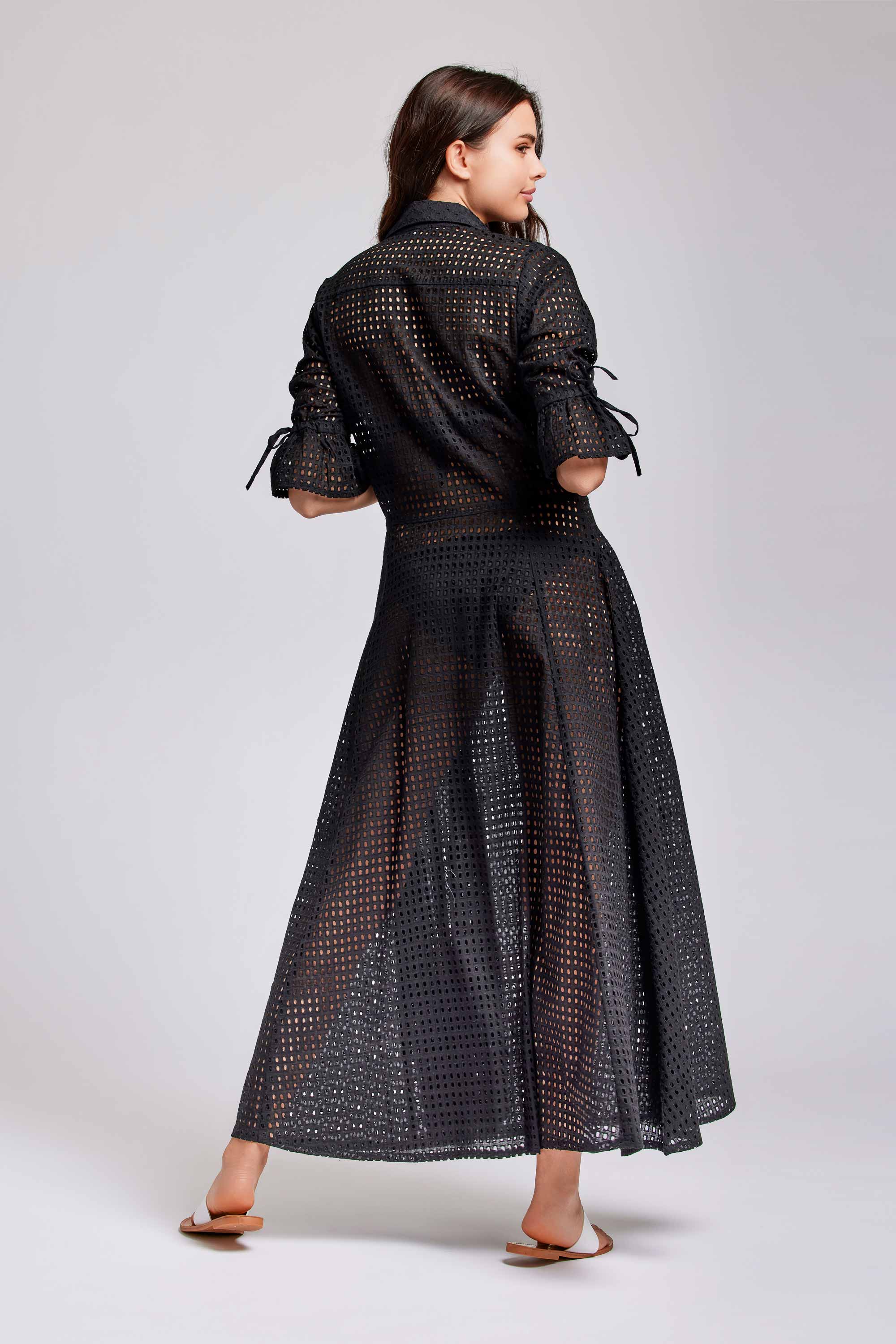 ABITO LUNGO PIZZO CAMILLA