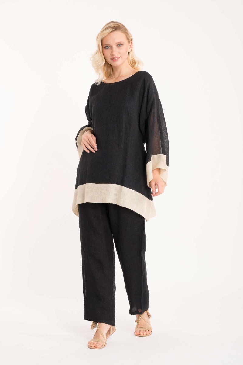 PANTALONI LINO NAOMI