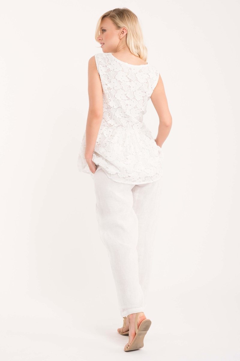 PANTALONI LINO NAOMI